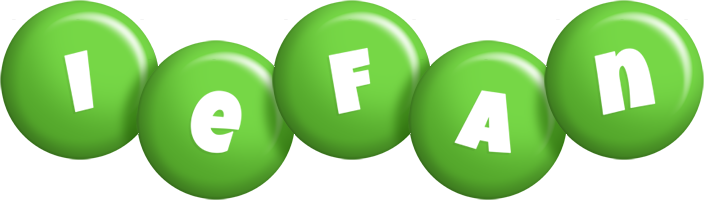 Iefan candy-green logo