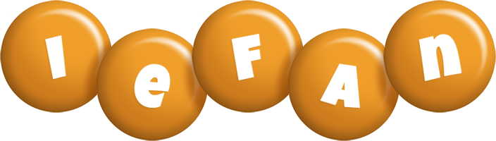 Iefan candy-orange logo