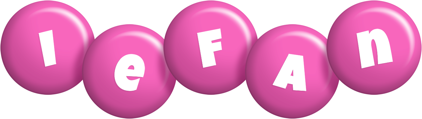 Iefan candy-pink logo