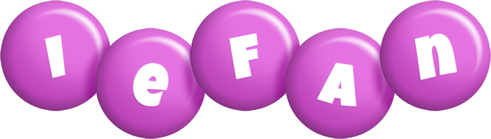 Iefan candy-purple logo