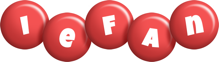 Iefan candy-red logo