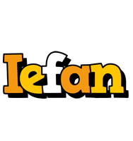 Iefan cartoon logo
