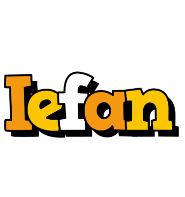 Iefan cartoon logo