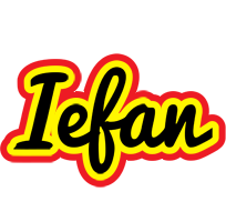 Iefan flaming logo