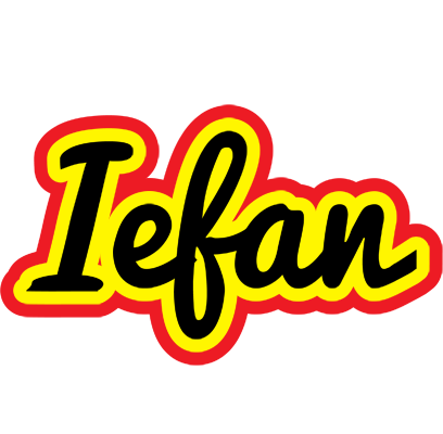 Iefan flaming logo