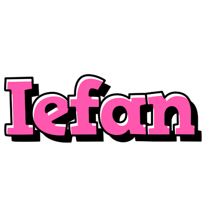 Iefan girlish logo
