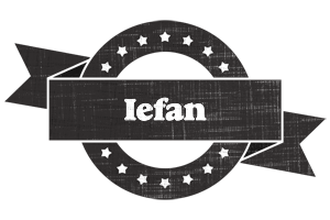Iefan grunge logo