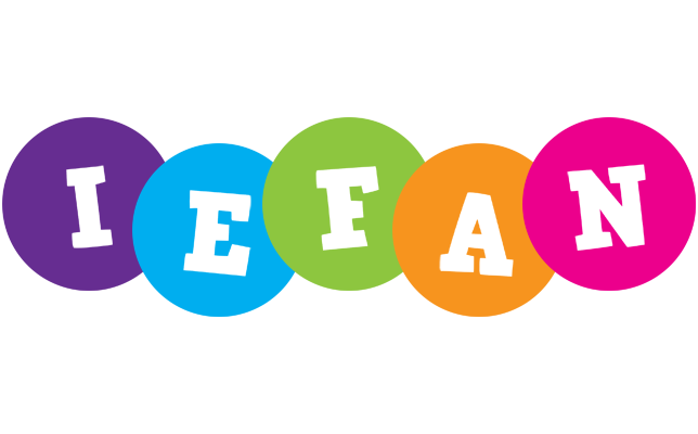 Iefan happy logo