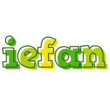 Iefan juice logo