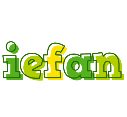 Iefan juice logo