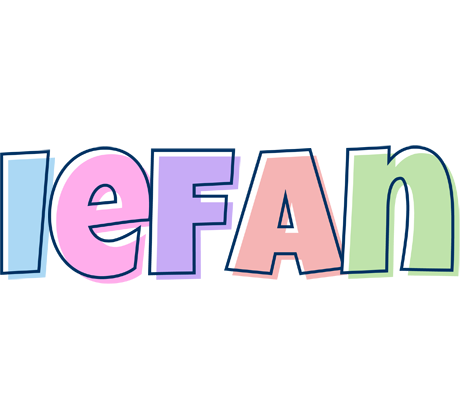 Iefan pastel logo