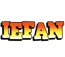 Iefan sunset logo