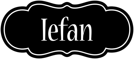 Iefan welcome logo