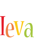 Ieva birthday logo