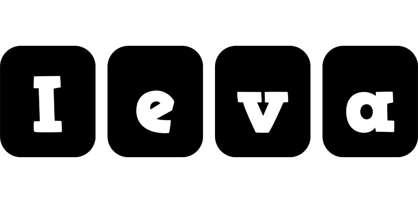 Ieva box logo