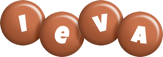 Ieva candy-brown logo