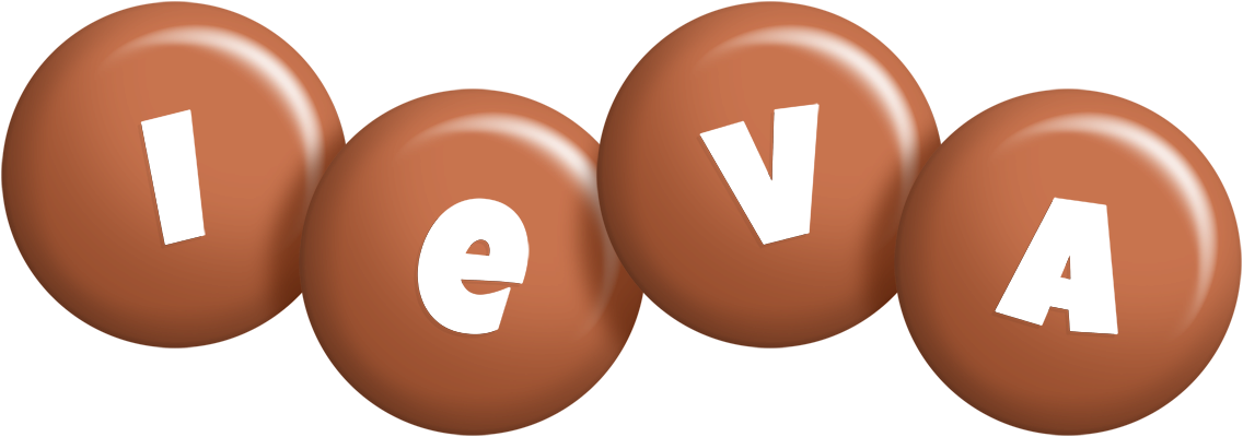 Ieva candy-brown logo