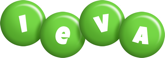 Ieva candy-green logo