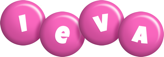 Ieva candy-pink logo