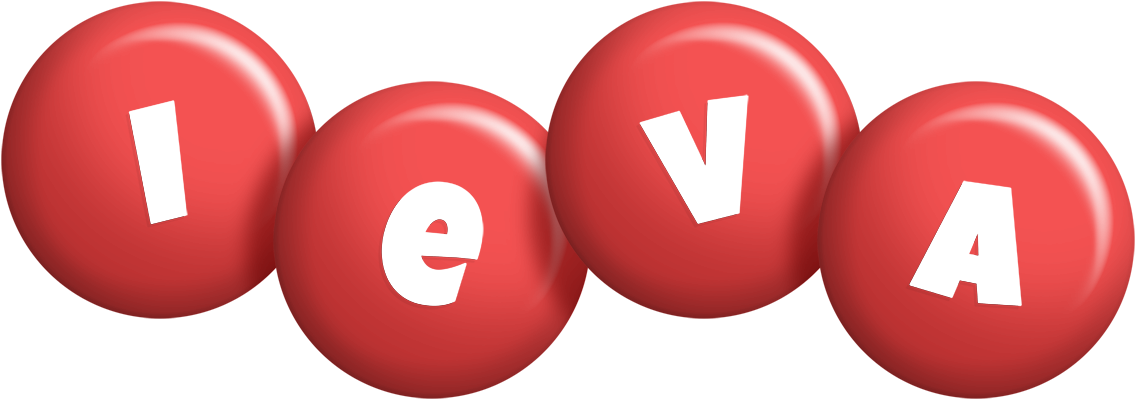 Ieva candy-red logo
