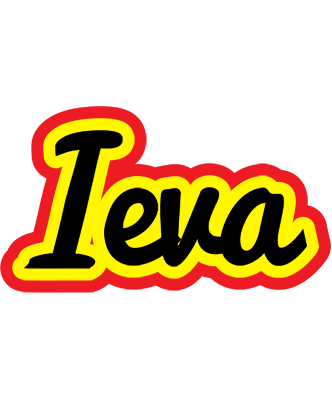 Ieva flaming logo