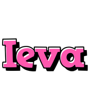 Ieva girlish logo