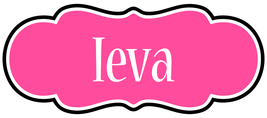 Ieva invitation logo