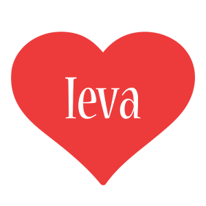 Ieva love logo