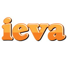 Ieva orange logo