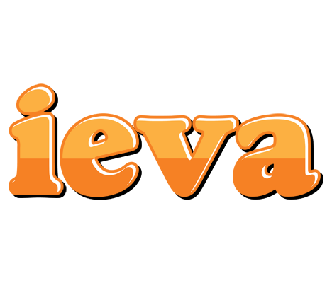 Ieva orange logo