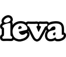 Ieva panda logo