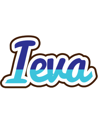 Ieva raining logo