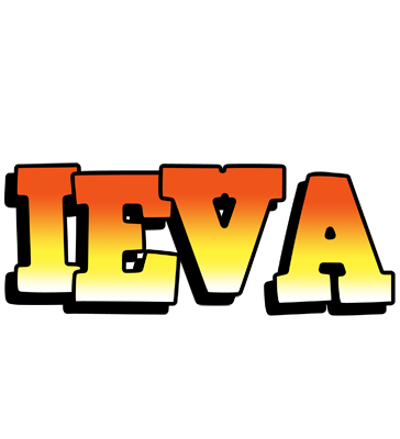 Ieva sunset logo