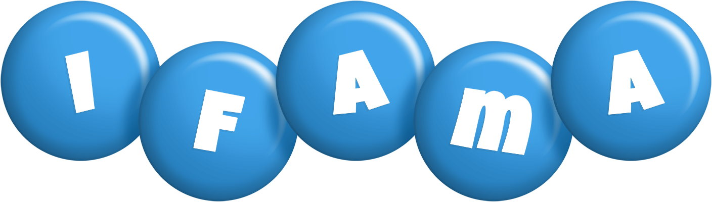 Ifama candy-blue logo