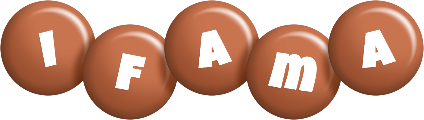 Ifama candy-brown logo