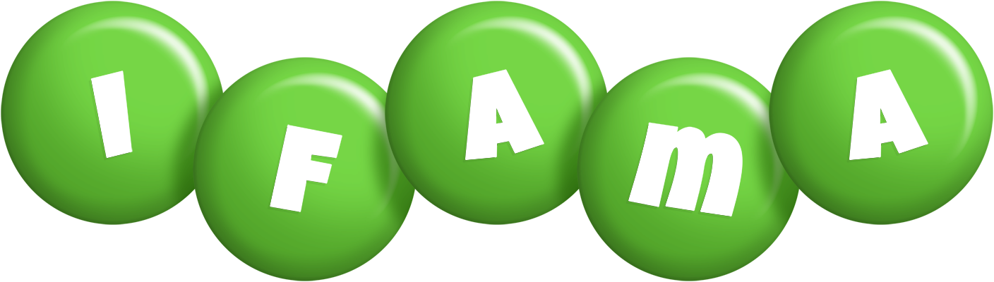 Ifama candy-green logo