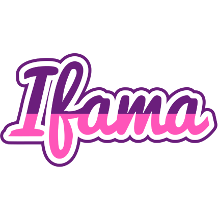 Ifama cheerful logo