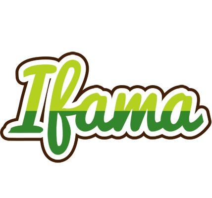 Ifama golfing logo