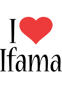 Ifama i-love logo