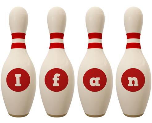 Ifan bowling-pin logo