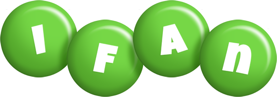Ifan candy-green logo