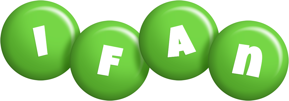 Ifan candy-green logo