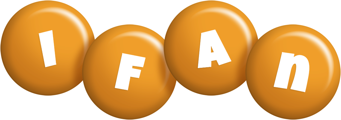 Ifan candy-orange logo