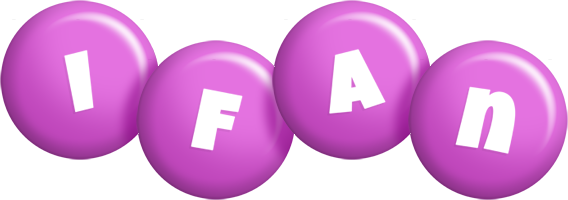Ifan candy-purple logo