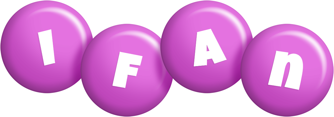 Ifan candy-purple logo
