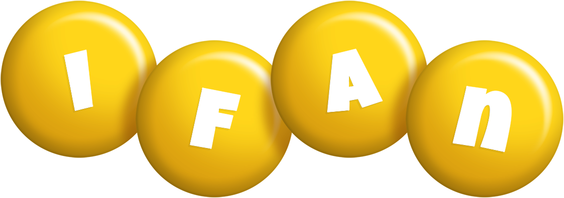 Ifan candy-yellow logo