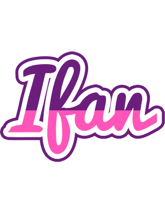 Ifan cheerful logo