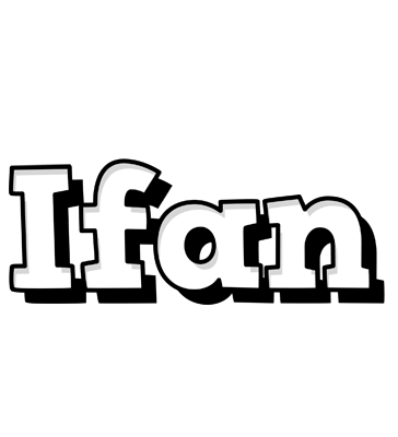 Ifan snowing logo