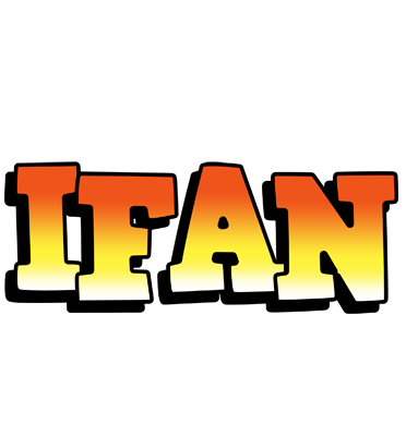Ifan sunset logo