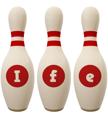 Ife bowling-pin logo